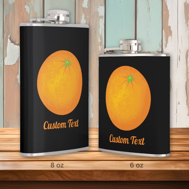 Orange Hip Flask (Creator Uploaded)