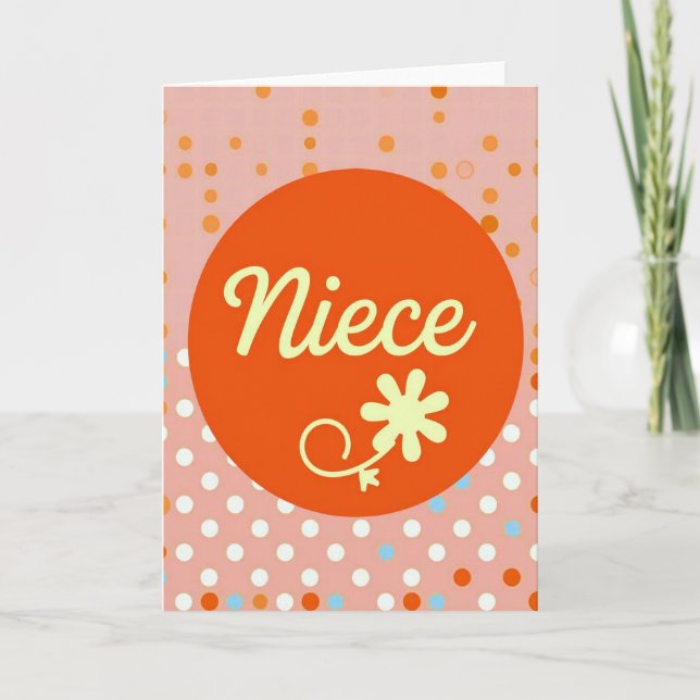 Orange Hue Mothers Day Card (Front)