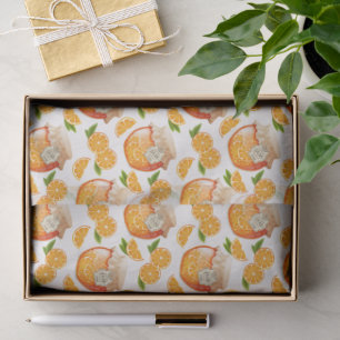Orange Jam Wrapping Paper