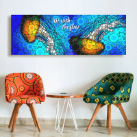 Orange Jellyfish Ocean Go With The Flow Colourful