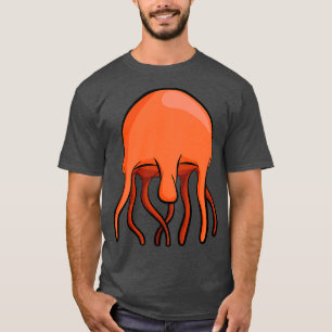 Orange jellyfish sea creatures jellyfish of differ T-Shirt