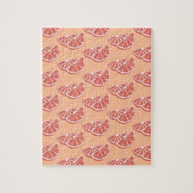 Orange Jigsaw Puzzle (Vertical)
