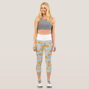 Orange Juice Capri Leggings
