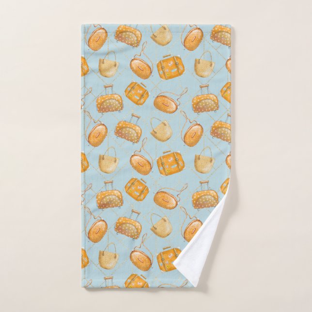 Orange Juice Hand Towel (Hand Towel)