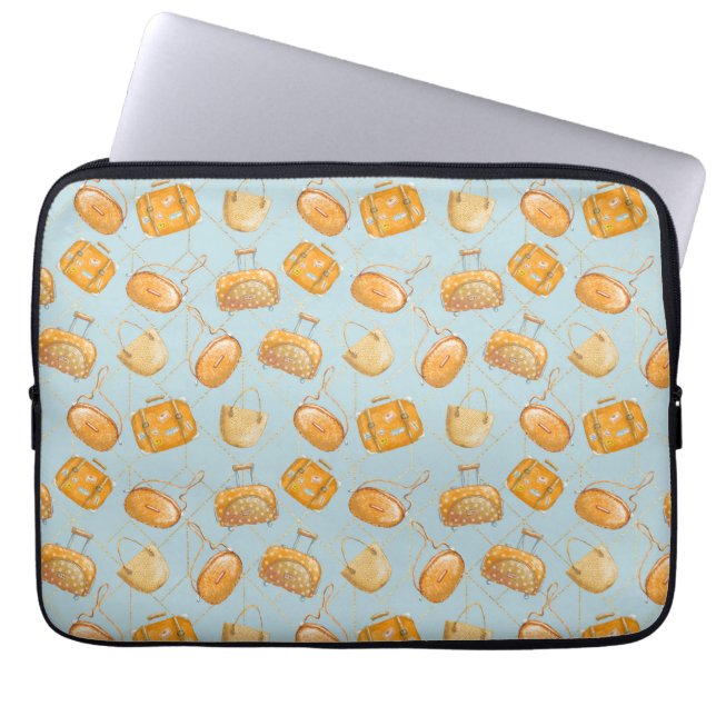 Orange Juice Laptop Sleeve (Front)