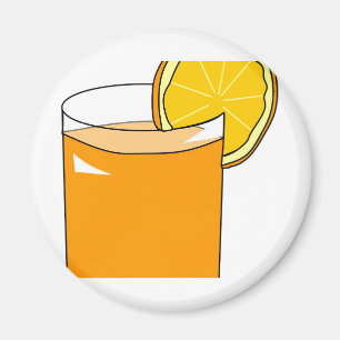 Orange Juice Magnet