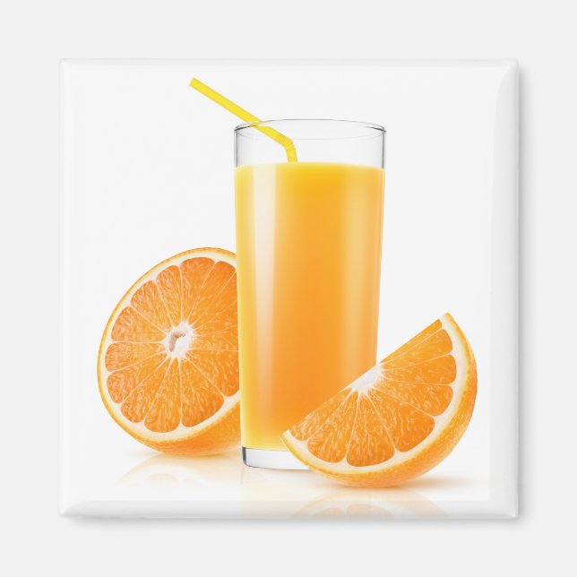 Orange juice magnet (Front)