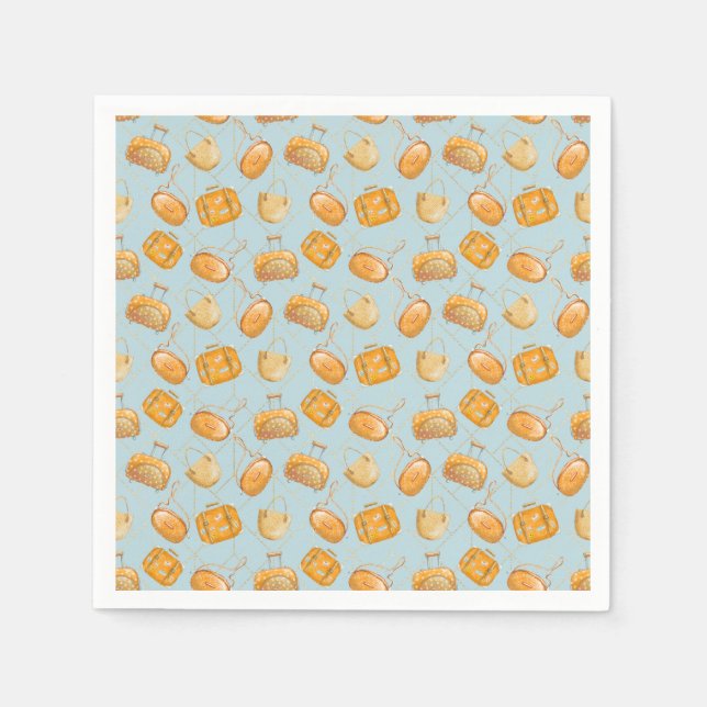 Orange Juice Napkin (Front)
