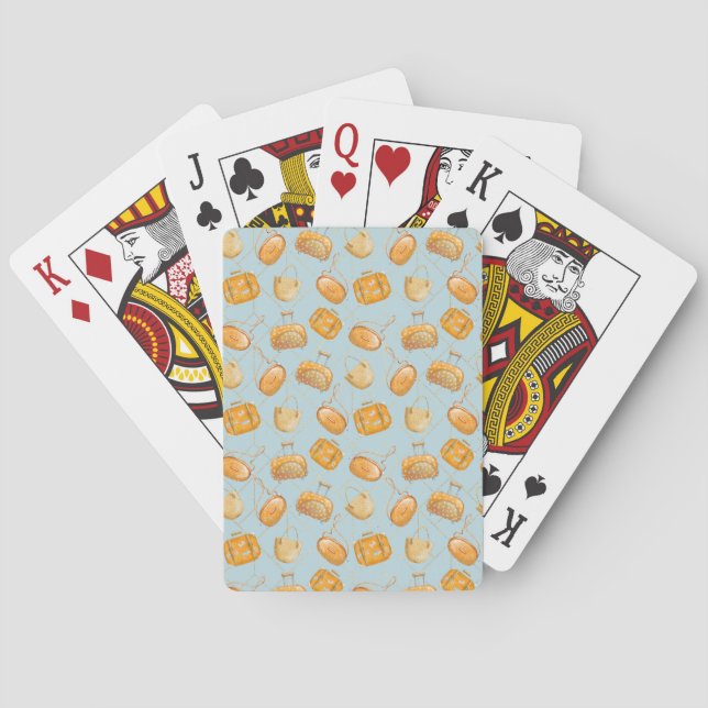 Orange Juice Playing Cards (Back)