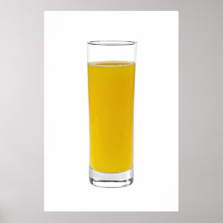 orange juice poster