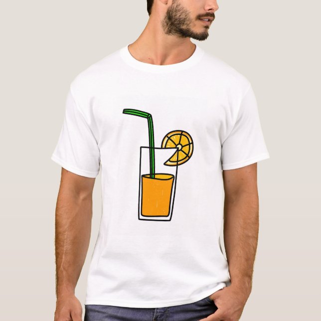 orange juice T-Shirt (Front)