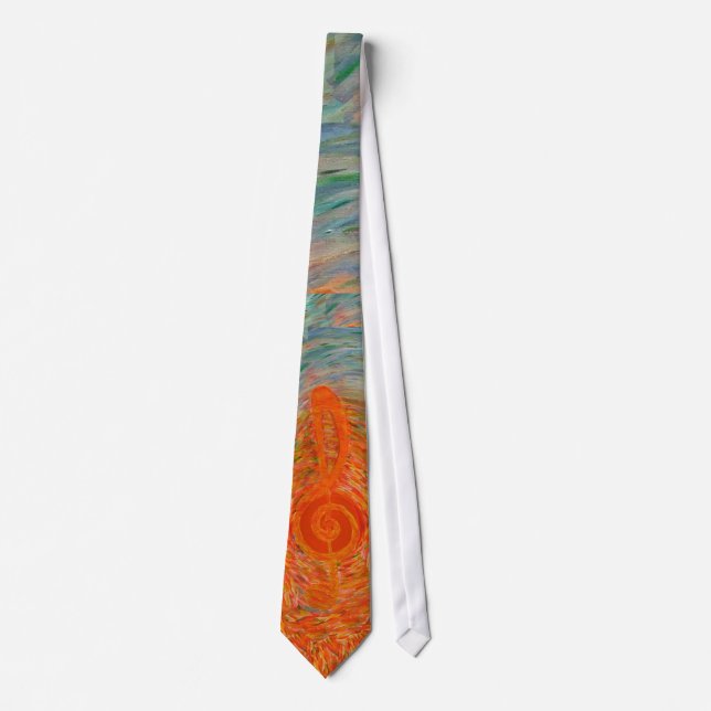 Orange Key Tie (Front)
