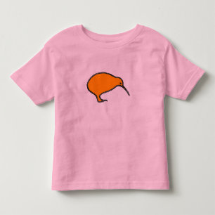 Orange Kiwi Ringer Kids Shirt