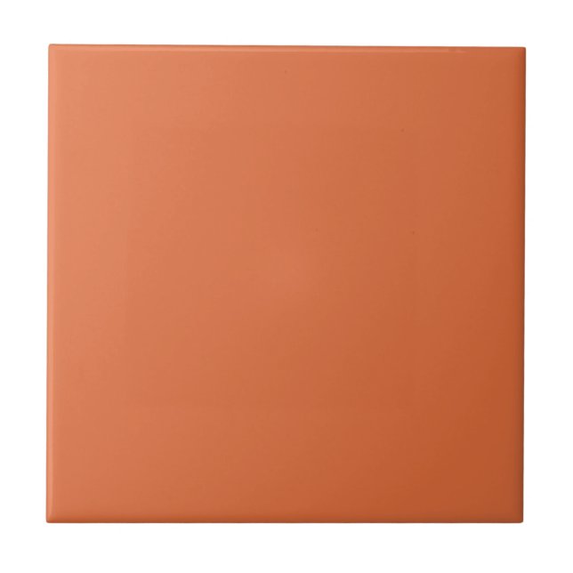 Orange Knockout Square Kitchen and Bathroom Tile (Front)