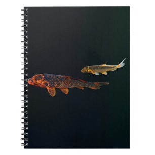 Orange Koi and Gold Koi Notebook