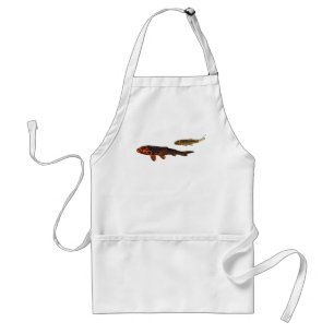 Orange Koi and Gold Koi Standard Apron
