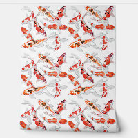 Orange Koi fish 
