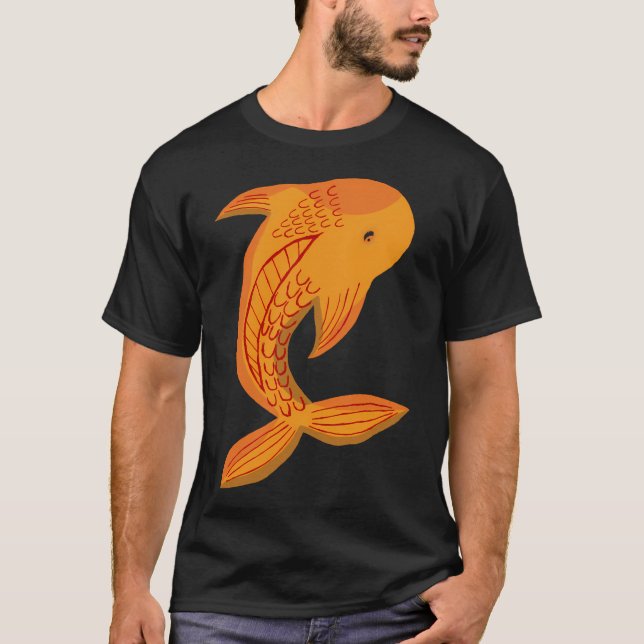 Orange Koi T-Shirt (Front)