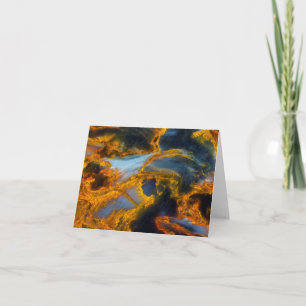 Orange Laced Pietersite Note Card