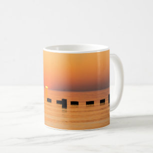 Orange Lake Sunrise Coffee Mug