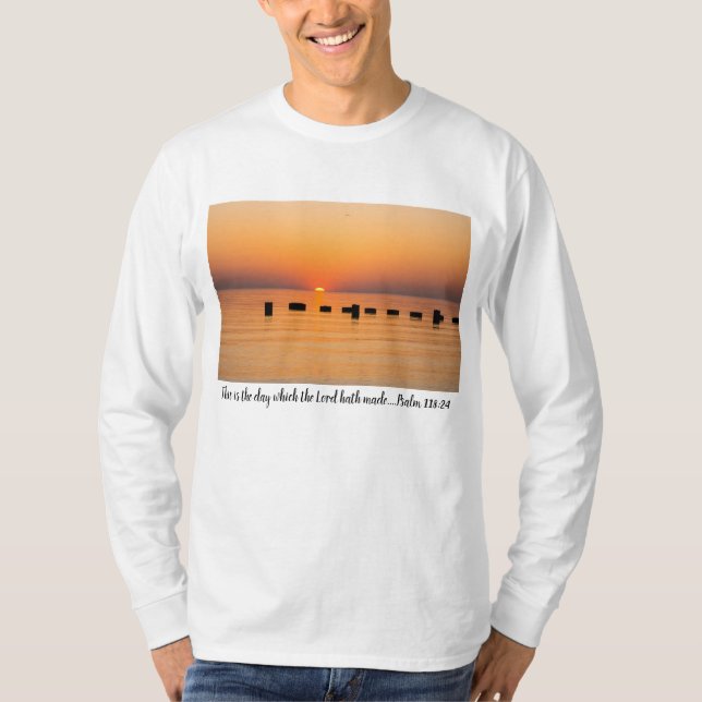 Orange Lake Sunrise T-Shirt (Front)