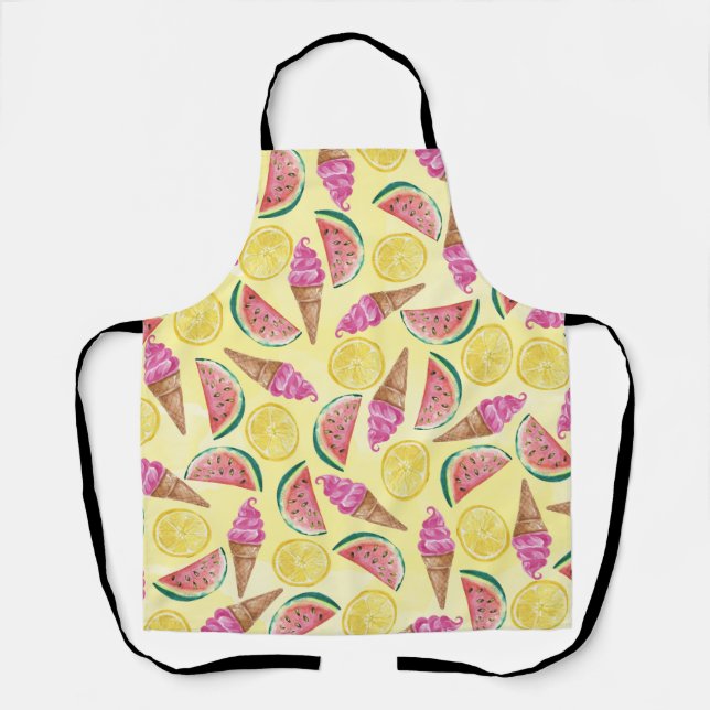 Orange Leaf Apron (Front)