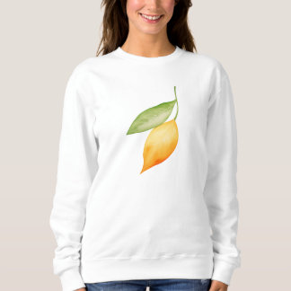 Orange Leaf Sweatshirt
