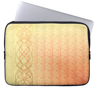 Orange Lights Laptop Sleeve