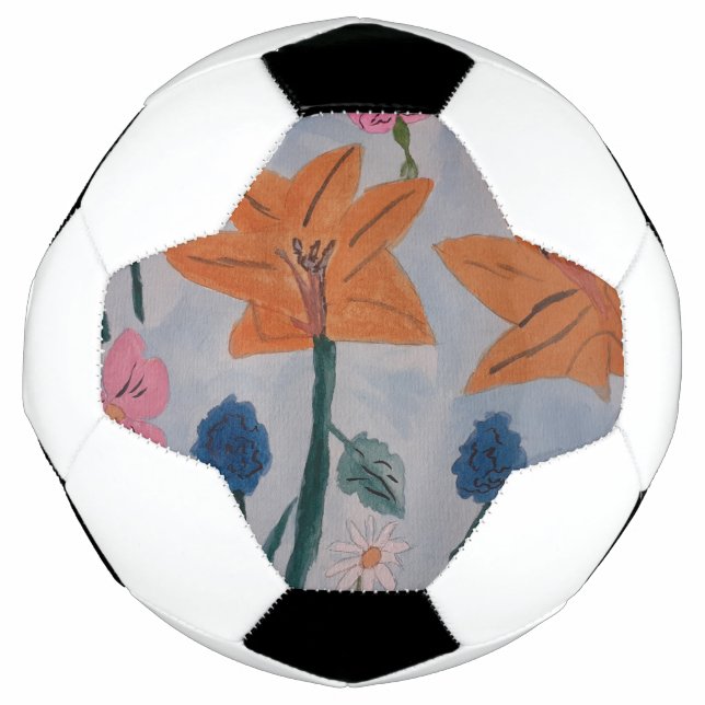 Orange Lilies Football (Front)