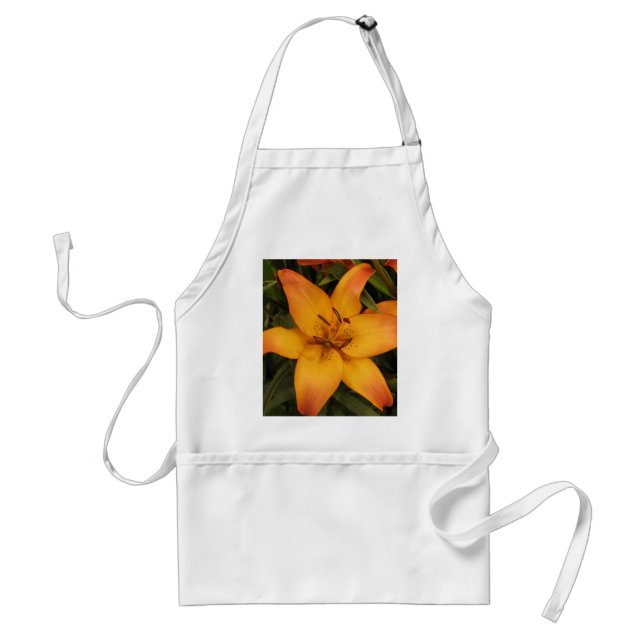 Orange Lily Apron (Front)