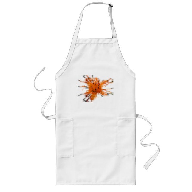 Orange Lily Apron (Front)