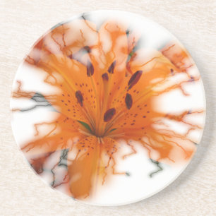 Orange Lily Coaster