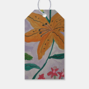 Orange Lily Gift Tags