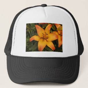 Orange Lily Trucker Hat