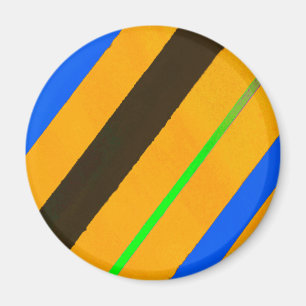 Orange lines magnet