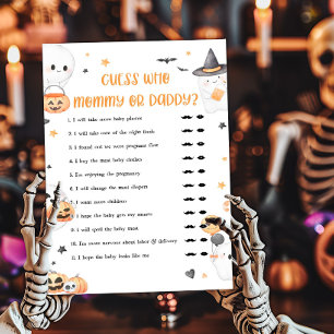 Orange Little Boo Guess who Mummy or Daddy Game