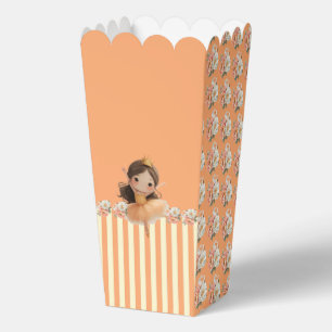 Orange Little Princess Ball Favor Box