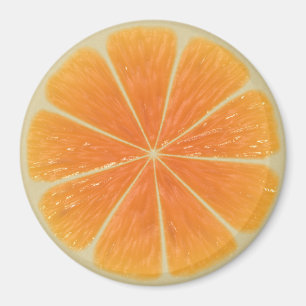 Orange Locker Magnets, Refrigerator Back to school Magnet