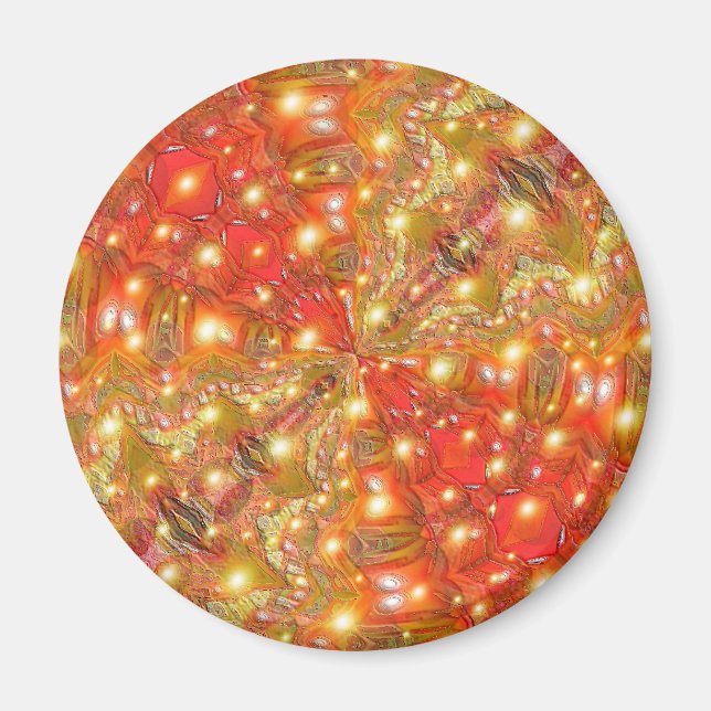 Orange Maddness Magnet (Front)