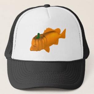 Orange Mangrove Jack Trucker Hat