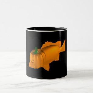 Orange Mangrove Jack Two-Tone Coffee Mug