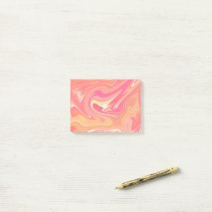 Orange Marble Post-its Post-it Notes