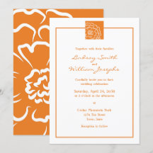 Orange Marigold Flower Floral Wedding