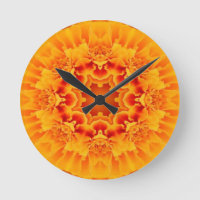 Orange Marigold Mandala 