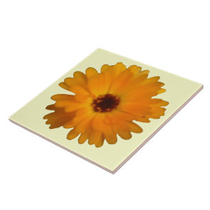 Orange Marigold Tile