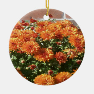 Orange Merigold Ornament