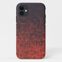 Orange, modern, urban halftone dots pattern design