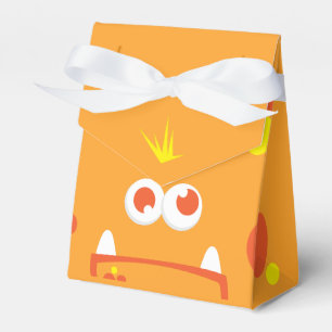 Orange Monster Face Gift Box