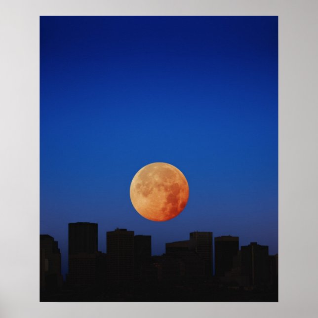 Orange Moon Poster (Front)