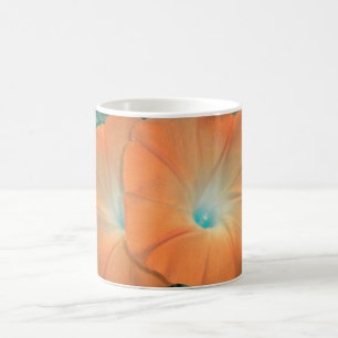 Orange Morning Glory Duo Mug